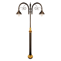 Decorative Pole Tear Drop