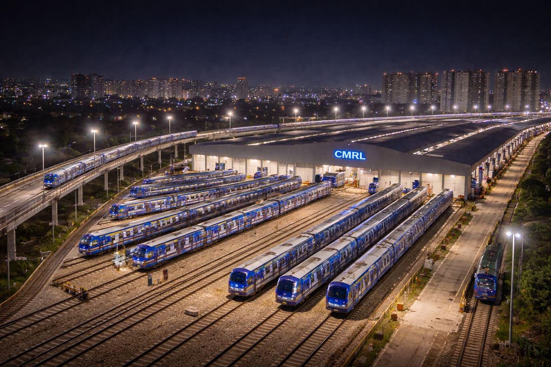CMRL Sheds, Koyambedu