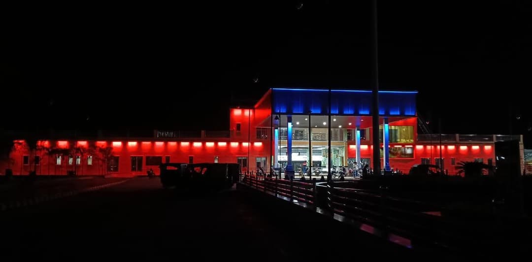 The Baripada Railway Station
