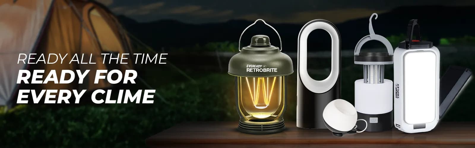 Rechargeable Lantern Banner