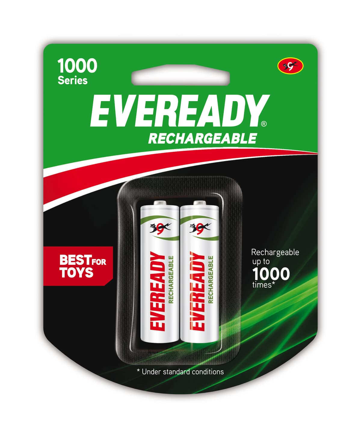 Eveready Rechargeable 700 mAh AA Battery– Pack Of 2