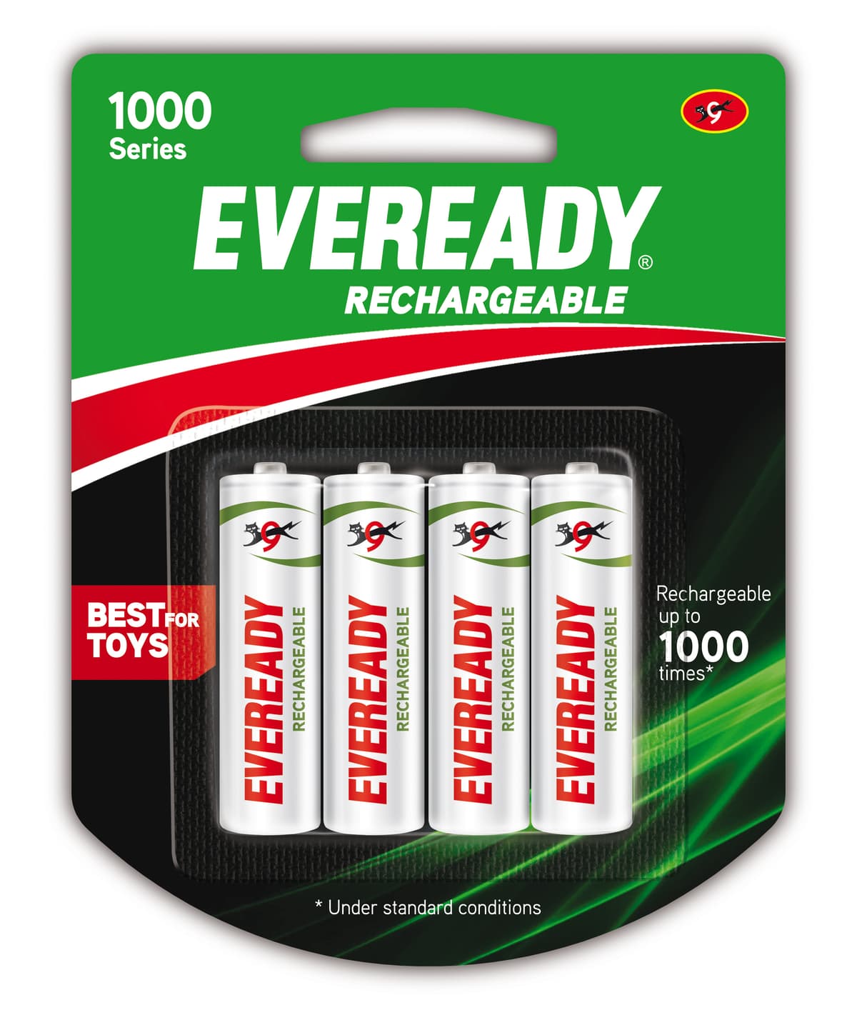 Eveready Rechargeable 700 mAh AA Battery – Pack Of 4