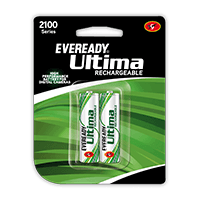 Eveready Rechargeable 2100 mAh AA Battery – Pack Of 2