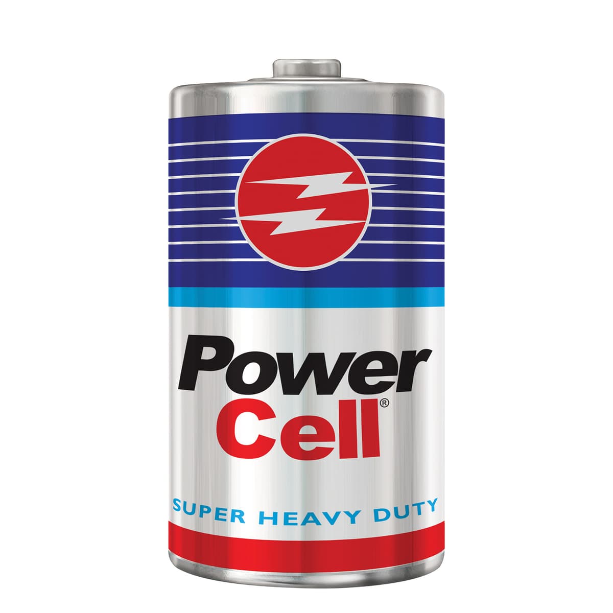 Powercell Carbon Zinc R20 Power D-size