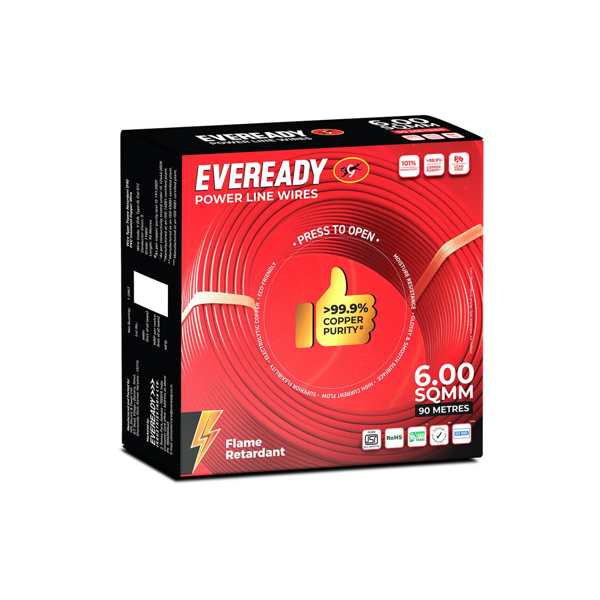 Eveready wire 6.00 mm